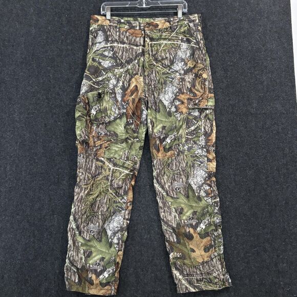 Ol Tom Pants Men's Medium 32-34 Camo Mossy Oak Obsession Hunting Gear Straight - Picture 1 of 14